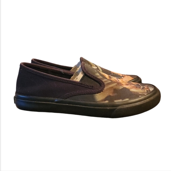 Sperry x STAR WARS Cloud Slip-on Sneakers Han Solo & Chewbacca Comicon 6M Disney - Picture 2 of 8